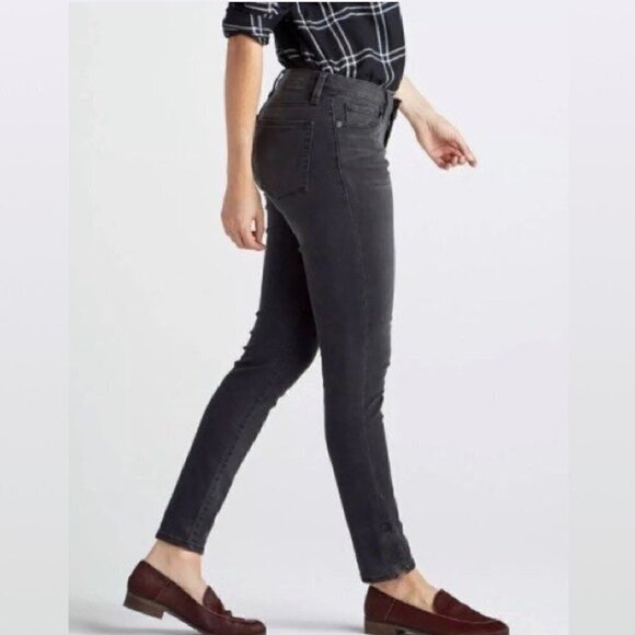 LUCKY BRAND Lolita Skinny Dark Grey Jean, Low-Rise Lightweight Denim 00/24 - Picture 3 of 16